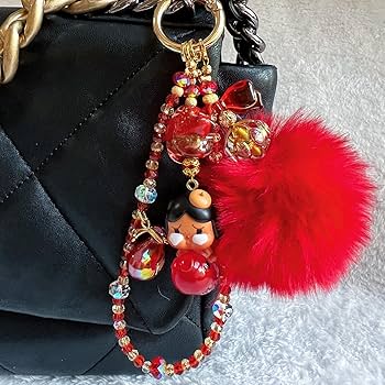 CRYBABY キーリング Amazon.com: popmart crybaby Handmade Unique Design Keychain